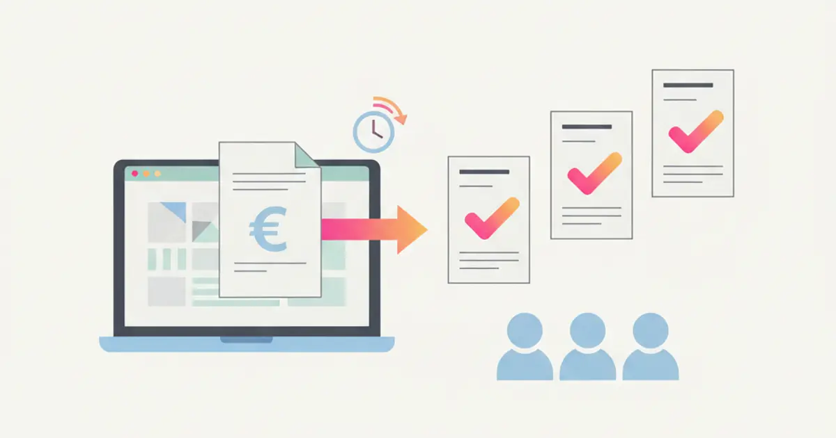 Automatic invoicing screen with Fatture in Cloud integration