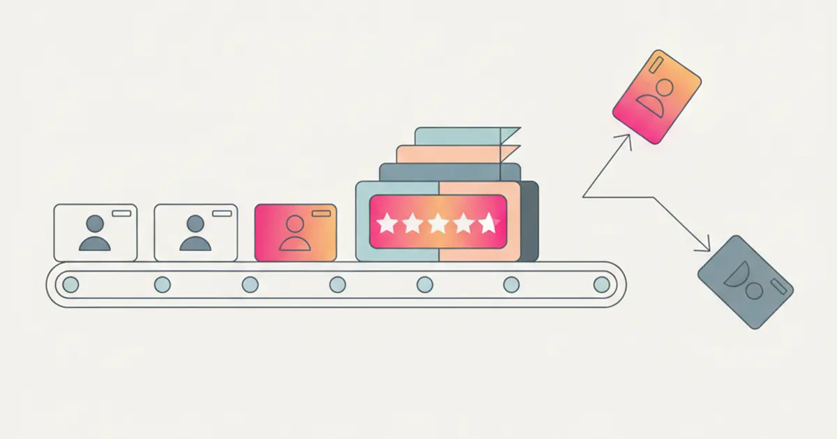 Automatic lead scoring with priority scores displayed in CRM dashboard